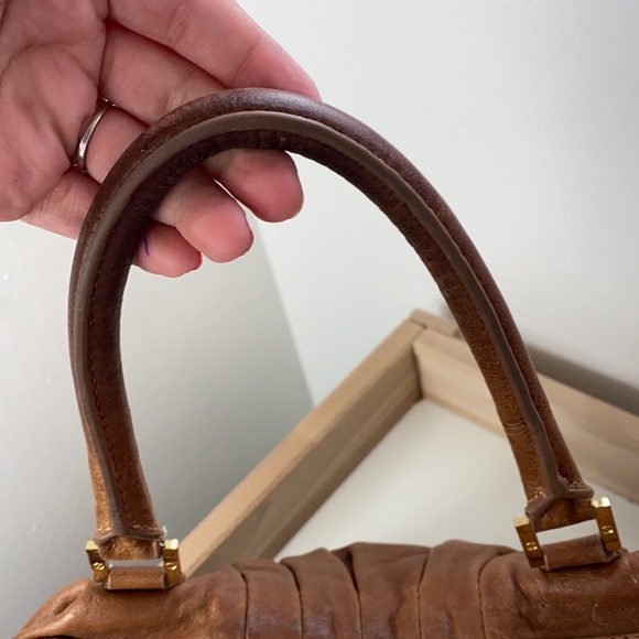 Tory burch brown handbag Tory Burch 'Verona' Satchel Handbag - Picture 9 of 16